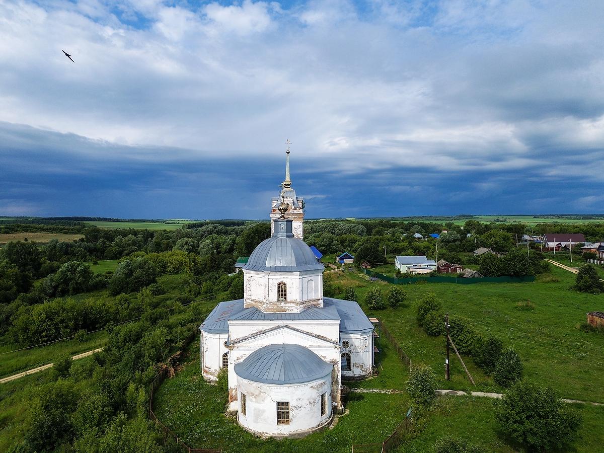 фасады. Церковь Казанской иконы Божией Матери, Богородское (Сергачский район, Нижегородская область)
