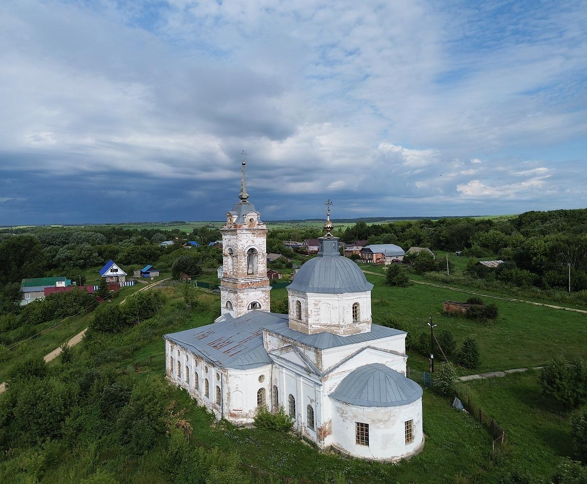 фасады. Церковь Казанской иконы Божией Матери, Богородское (Сергачский район, Нижегородская область)