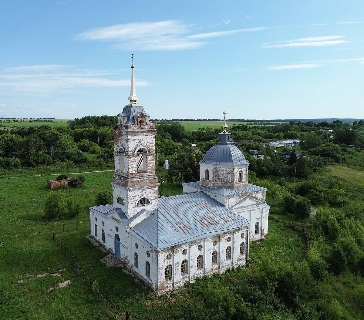 фасады. Церковь Казанской иконы Божией Матери, Богородское (Сергачский район, Нижегородская область)