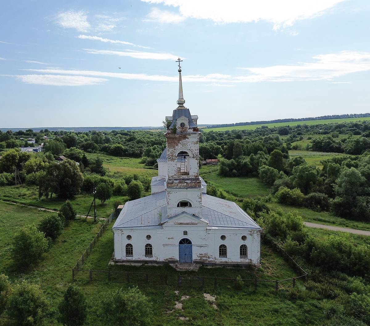фасады. Церковь Казанской иконы Божией Матери, Богородское (Сергачский район, Нижегородская область)
