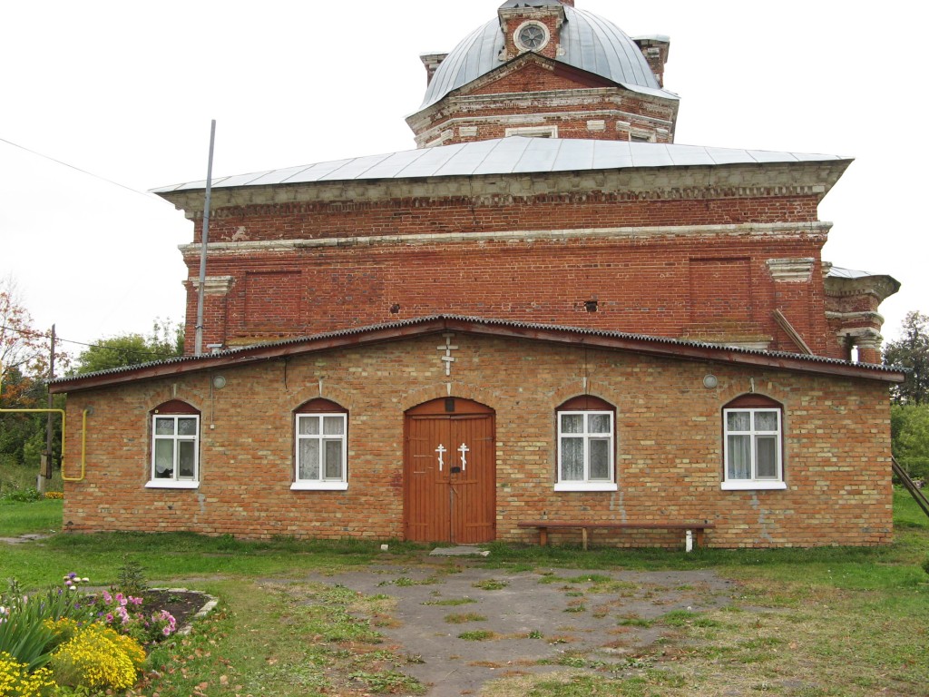 Верхнее Талызино. Церковь Александра Невского. фасады, Западный фасад церкви