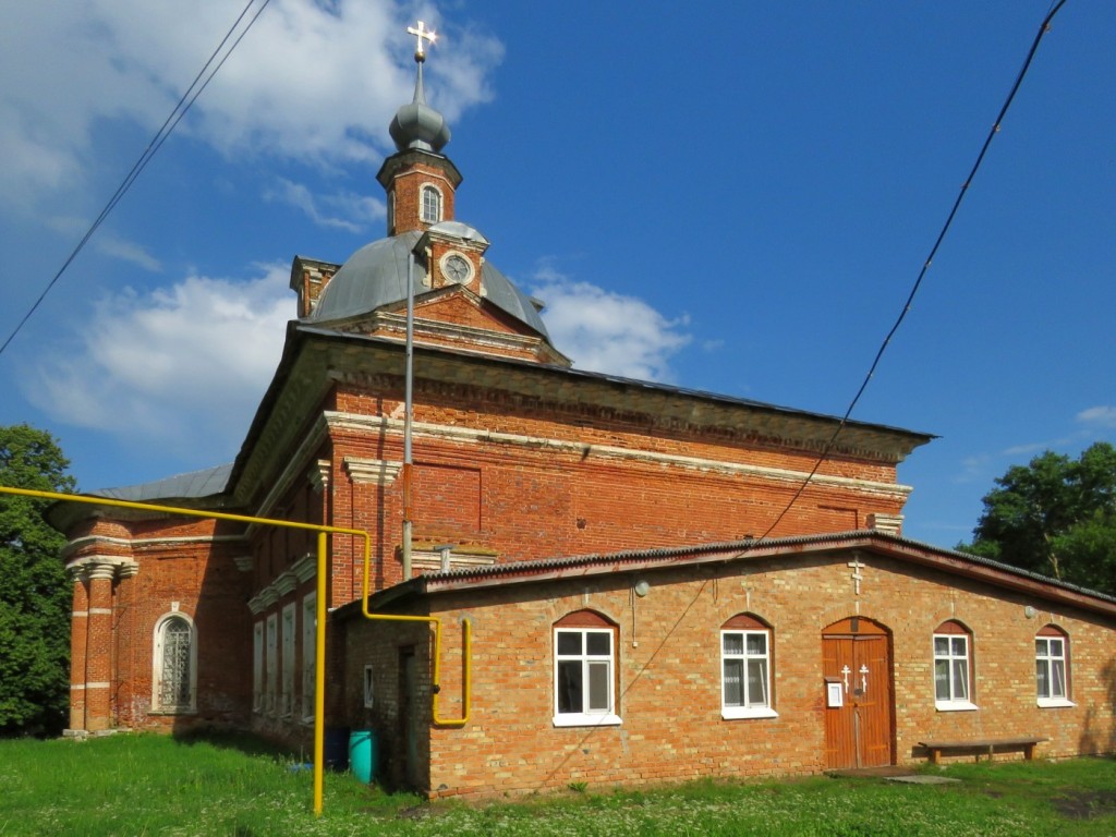 Верхнее Талызино. Церковь Александра Невского. фасады