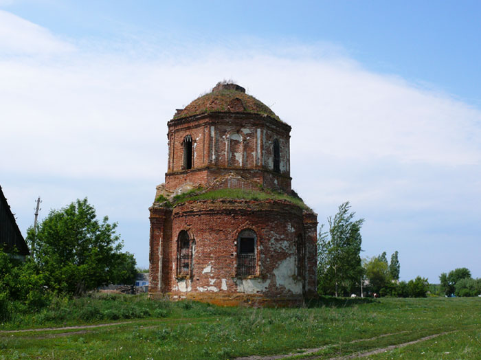 Церковь Георгия Победоносца, Большая Хвощеватка (Подгоренский район, Воронежская область). фасады