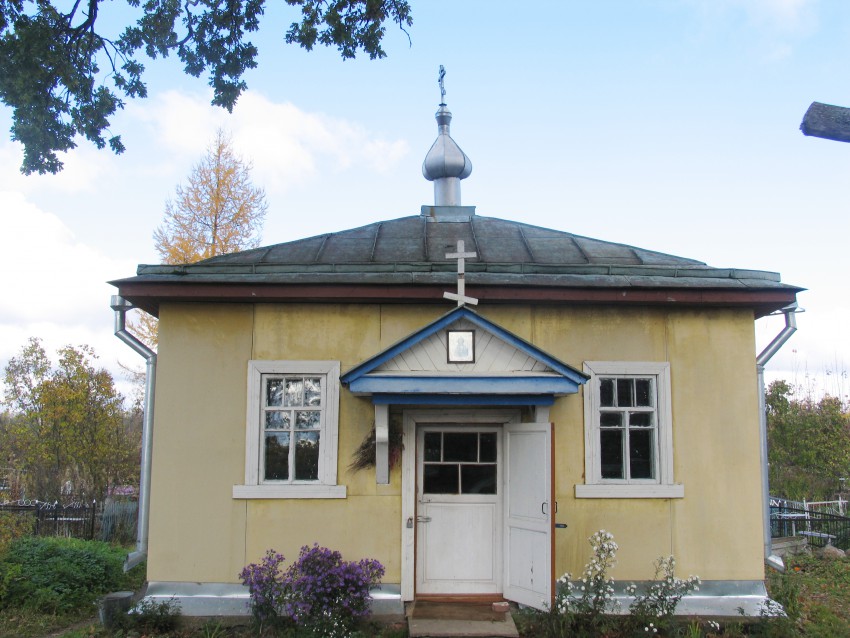 Часовня Трифона Городецкого, Городец (Лужский район, Ленинградская область). фасады