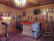 Часовня Трифона Городецкого, Внутреннее убранство часовни преподобномученика Трифона Городецкого.<br>, Городец, Лужский район, Ленинградская область
