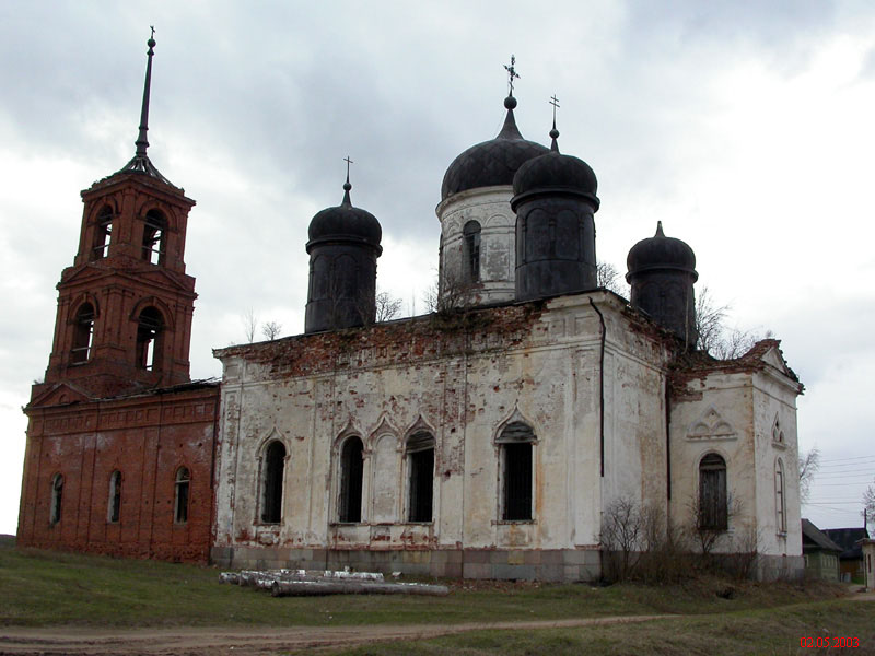 Церковь Успения Пресвятой Богородицы, Берёзовский Рядок (Бологовский район, Тверская область). фасады