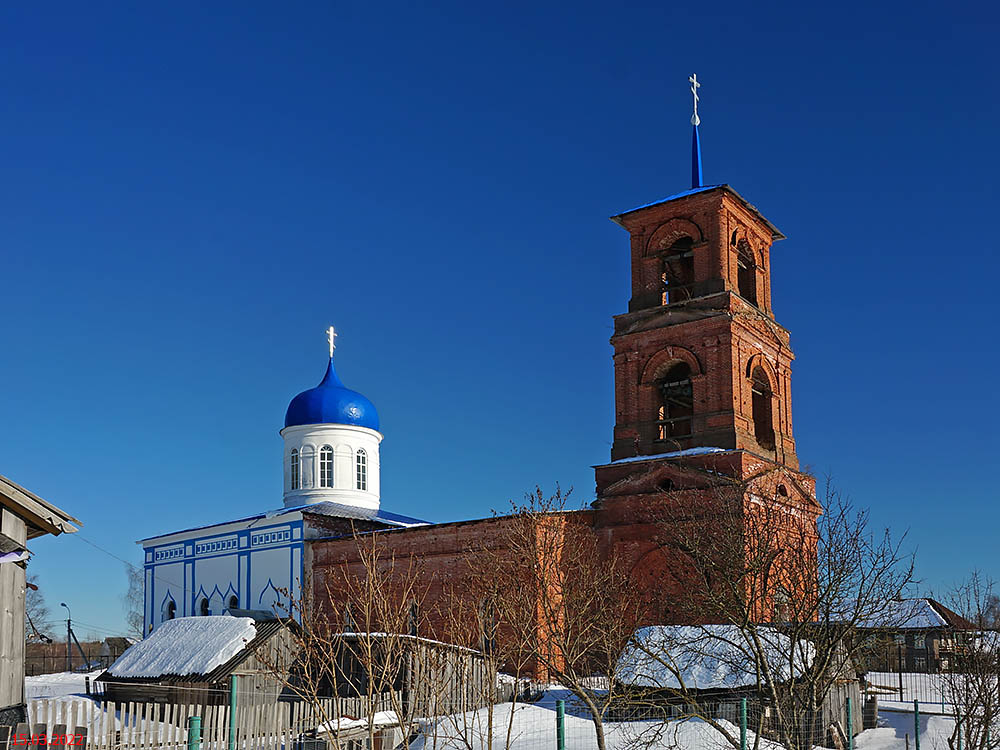 Церковь Успения Пресвятой Богородицы, Берёзовский Рядок (Бологовский район, Тверская область). фасады