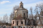 Церковь Троицы Живоначальной - Лапушка - Пошехонский район - Ярославская область