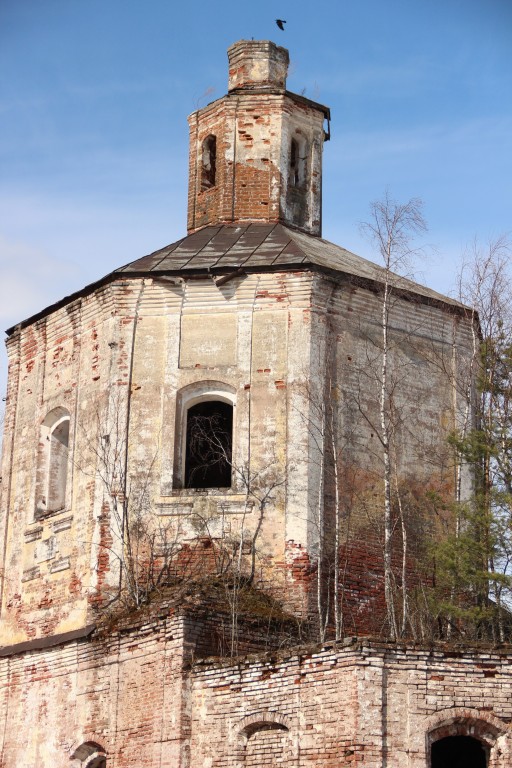 Церковь Троицы Живоначальной, Лапушка (Пошехонский район, Ярославская область). архитектурные детали