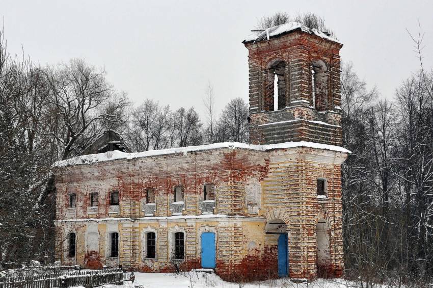 Церковь Казанской иконы Божией Матери, Егорьевское (Угличский район, Ярославская область). фасады