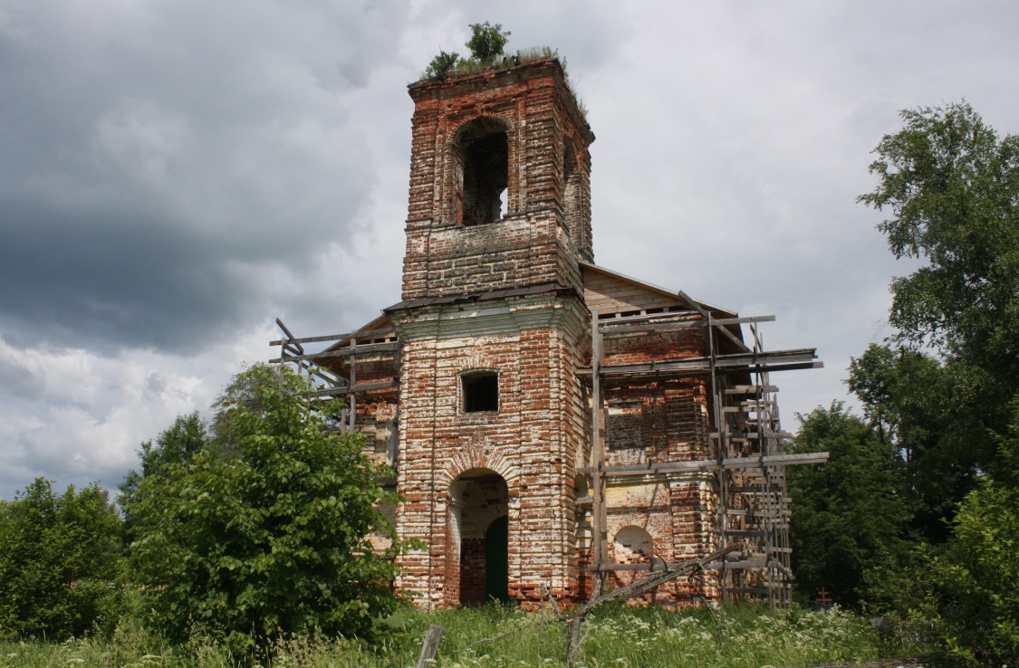 Церковь Казанской иконы Божией Матери, Егорьевское (Угличский район, Ярославская область). фасады