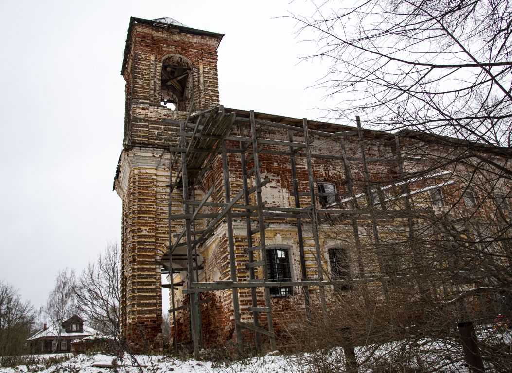 Церковь Казанской иконы Божией Матери, Егорьевское (Угличский район, Ярославская область). фасады