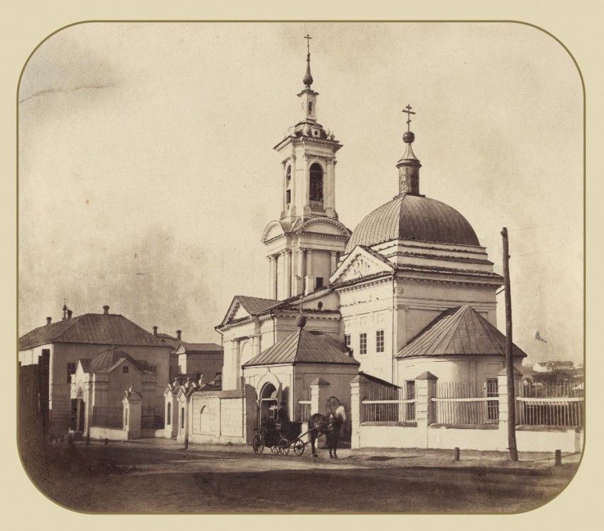 Церковь Преображения Господня, Орёл (Орёл, город, Орловская область). архивная фотография, Фото 1863 г. из собрания заповедника Ивана Тургенева в Спасском-Лутовинове