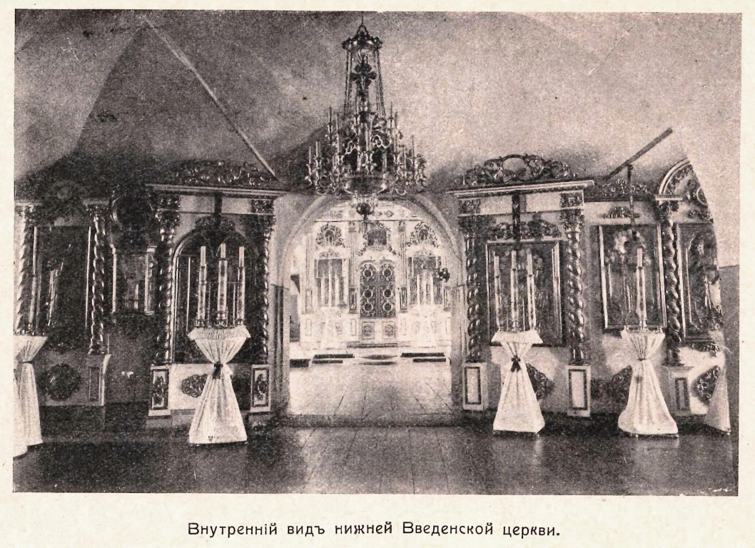 Церковь Введения во храм Пресвятой Богородицы, Орёл (Орёл, город, Орловская область). архивная фотография, Рис. из журнала 