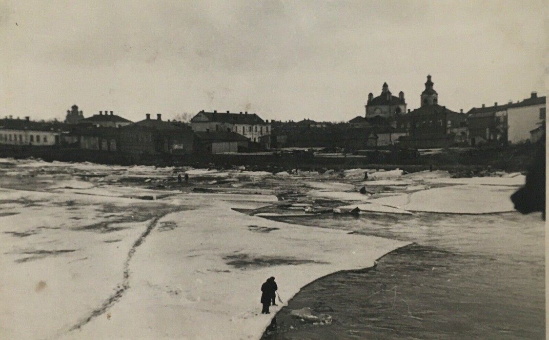 Церковь Николая Чудотворца (Николы Рыбного), Орёл (Орёл, город, Орловская область). архивная фотография, Фото 1942 г. с аукциона e-bay.de