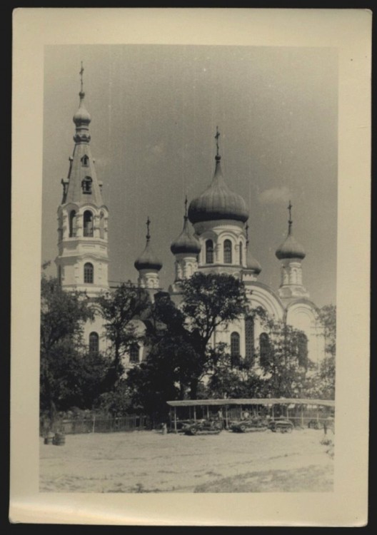 Церковь Симеона Столпника, Каменец (Каменецкий район, Беларусь, Брестская область). архивная фотография, Фото 1941 г. с аукциона e-bay.de
