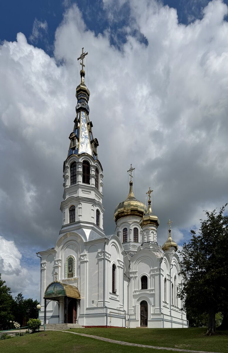 Церковь Симеона Столпника, Каменец (Каменецкий район, Беларусь, Брестская область). фасады, Вид с юго-запада