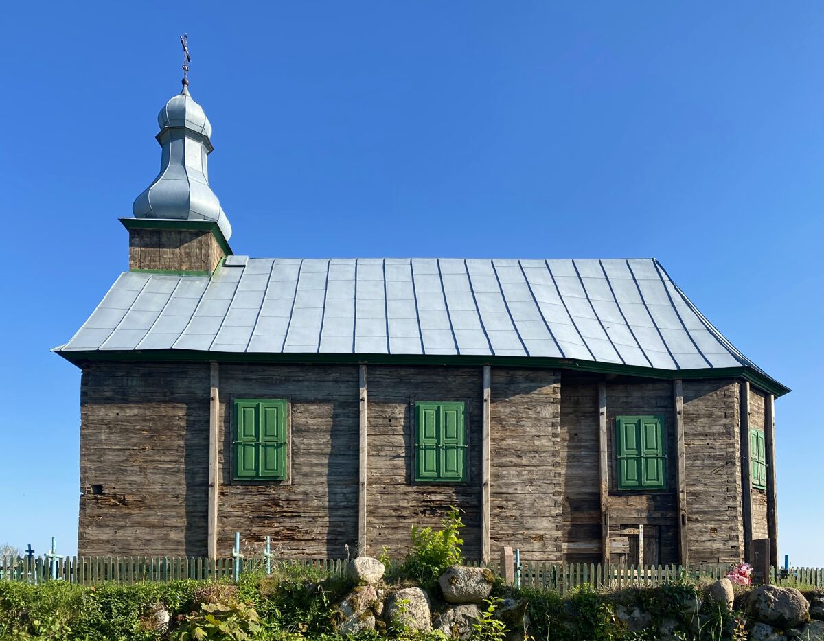 Церковь Георгия Победоносца, Жировичи (Слонимский район, Беларусь, Гродненская область). фасады, Северный фасад