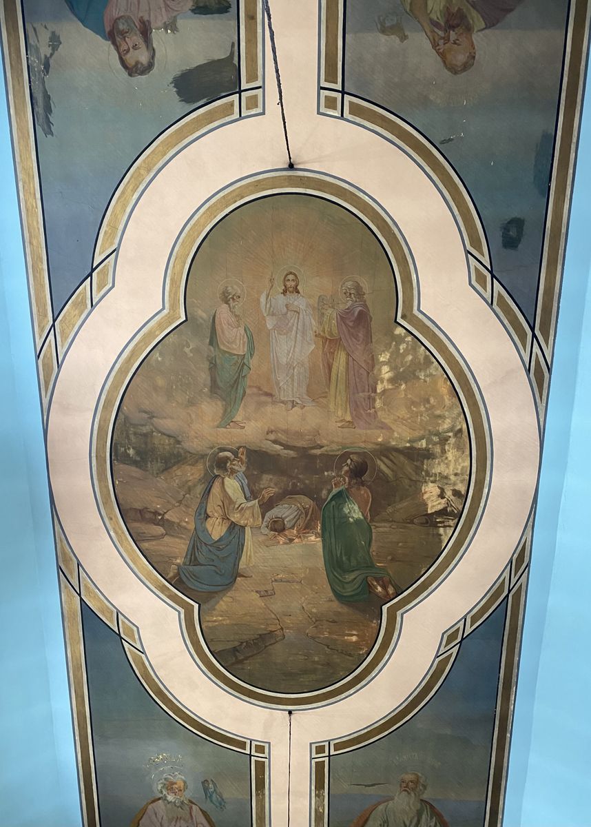 Роспись потолка, интерьер и убранство. Церковь Петра и Павла, Ружаны (Пружанский район, Беларусь, Брестская область)