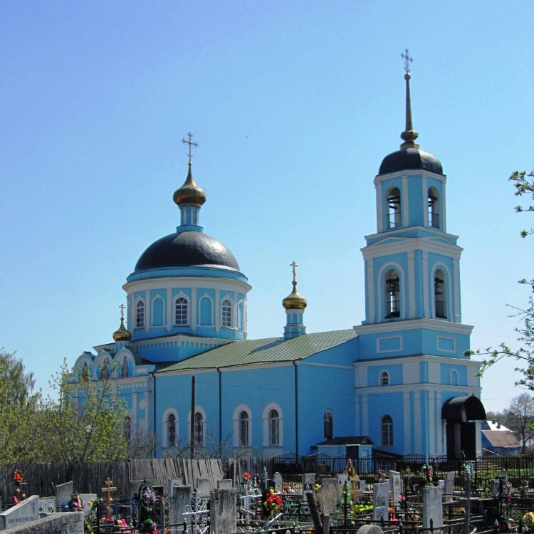 Солотча. Церковь Казанской иконы Божией Матери. фасады, вид с северо-запада