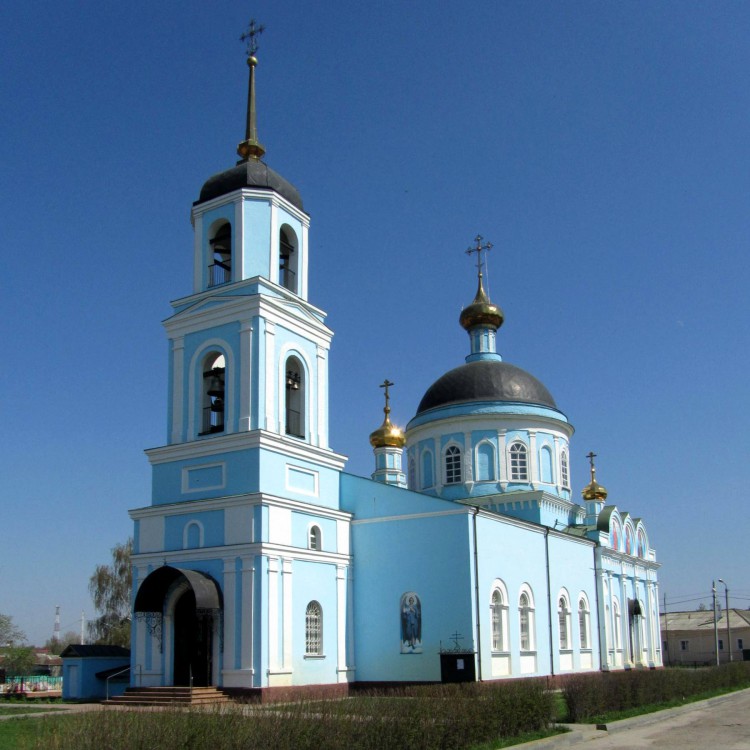 Солотча. Церковь Казанской иконы Божией Матери. фасады, вид с юго-запада