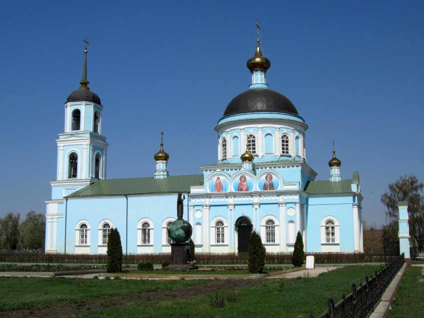 Солотча. Церковь Казанской иконы Божией Матери. фасады, вид с юга