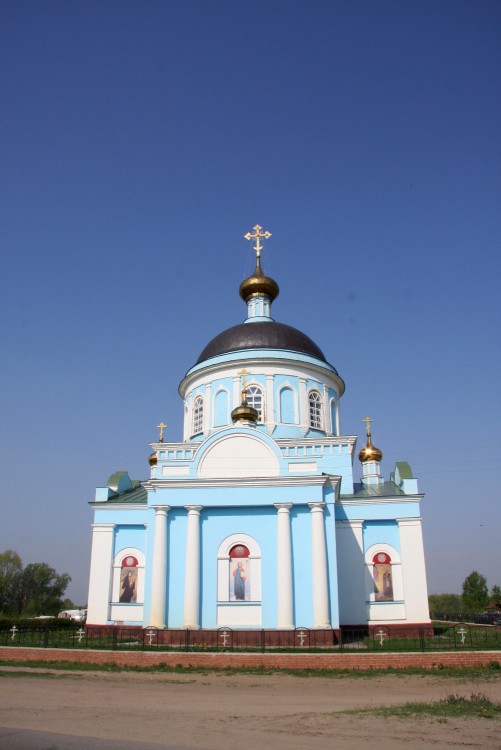 Солотча. Церковь Казанской иконы Божией Матери. фасады