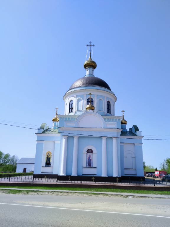 Церковь Казанской иконы Божией Матери, Солотча (Рязань, город, Рязанская область). фасады