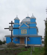 Церковь Преображения Господня, В церкви два престола-нижний-Воздвижения Святого Креста<br>, Смоляны, Оршанский район, Беларусь, Витебская область