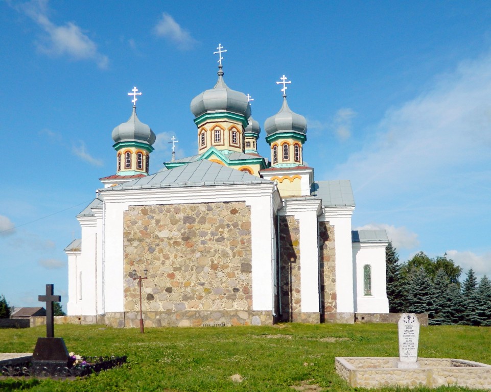 Церковь Покрова Пресвятой Богородицы, Турец (Кореличский район, Беларусь, Гродненская область). фасады