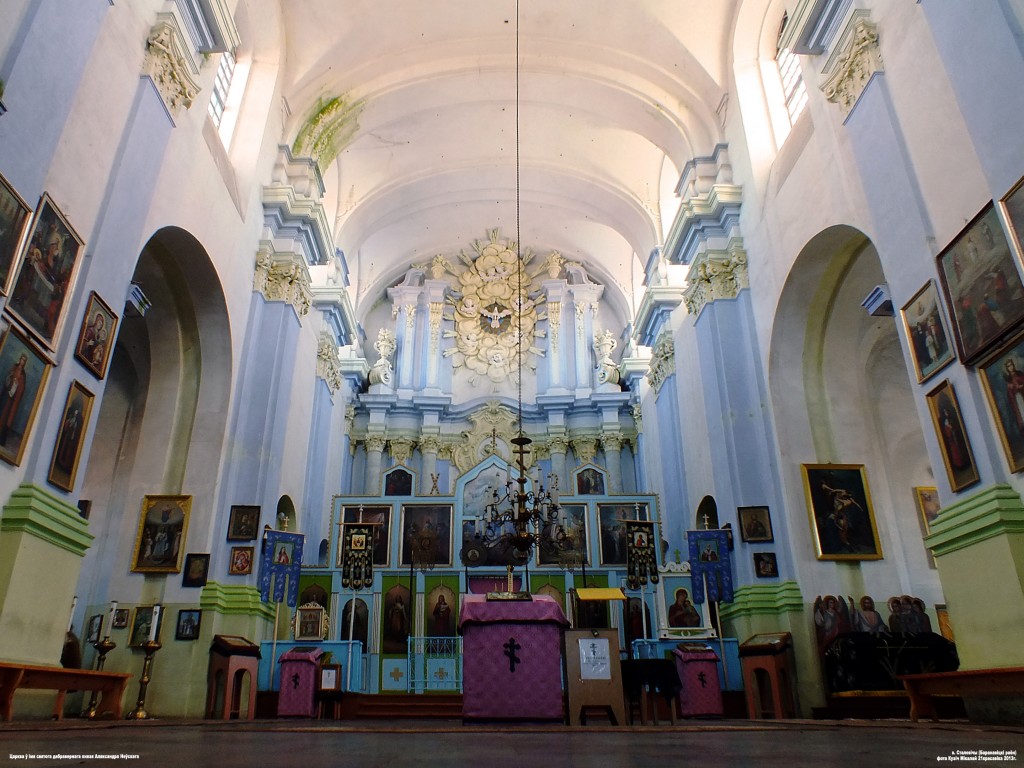 Церковь Александра Невского, Столовичи (Барановичский район, Беларусь, Брестская область). интерьер и убранство