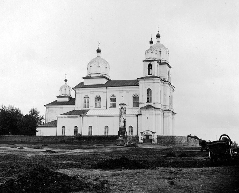 Церковь Александра Невского, Столовичи (Барановичский район, Беларусь, Брестская область). архивная фотография, Фотоснимок с фотографии сделанной летом 1916 года.