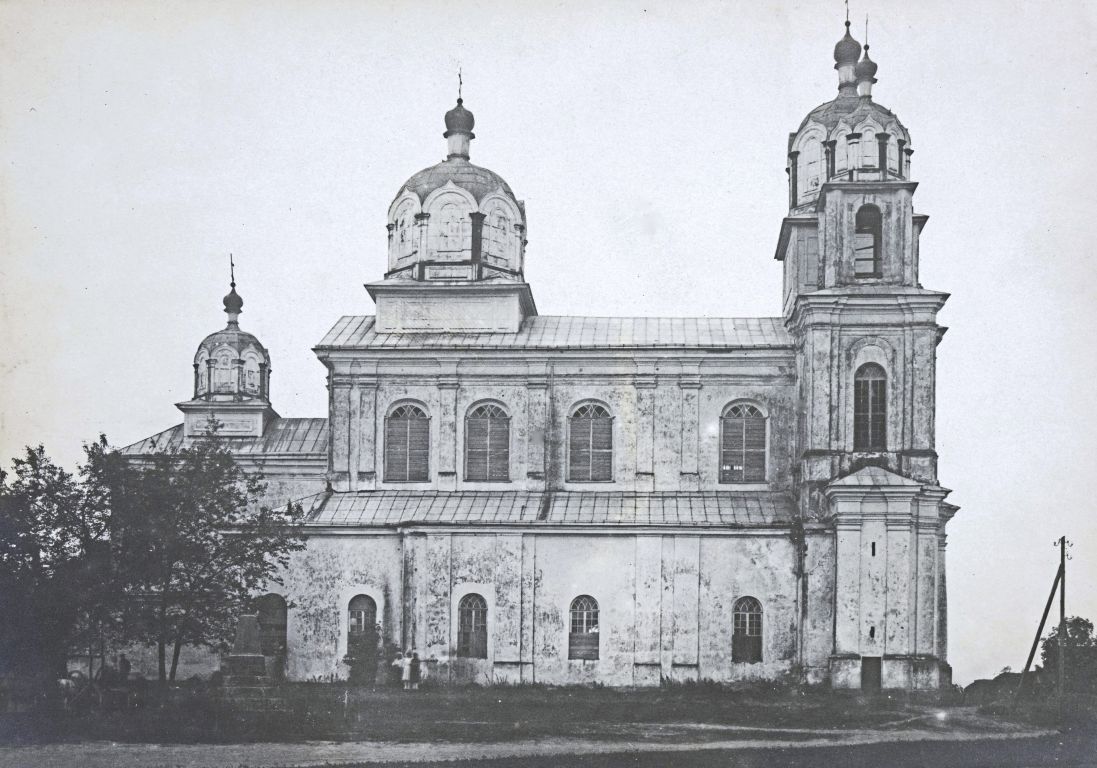 Церковь Александра Невского, Столовичи (Барановичский район, Беларусь, Брестская область). архивная фотография, Фотоснимок храма Александра Невского с фотографии, сделанной в 1923 году.