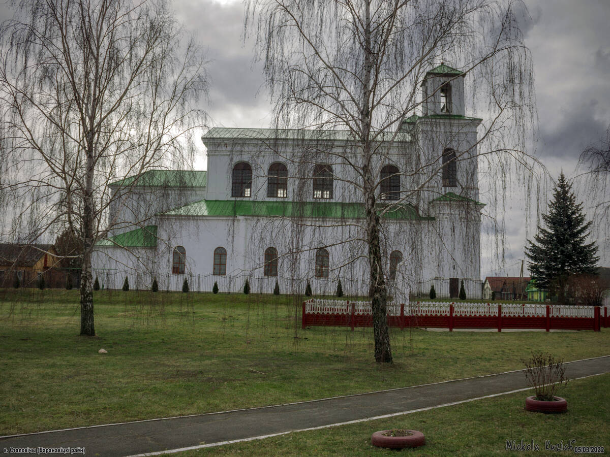 Церковь Александра Невского, Столовичи (Барановичский район, Беларусь, Брестская область). фасады