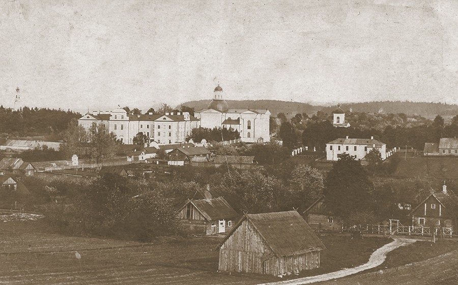 Жировичи. Жировичский Успенский мужской монастырь. архивная фотография, начало 20 века