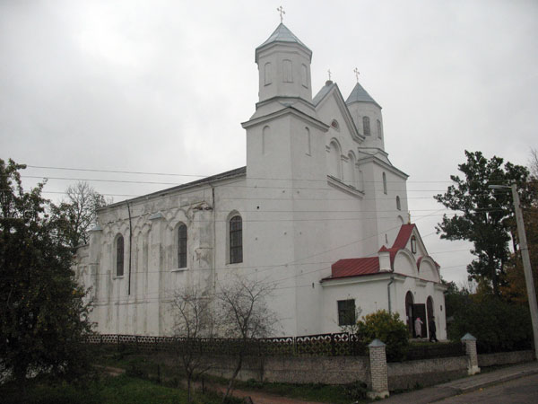 Собор Бориса и Глеба, Новогрудок (Новогрудский район, Беларусь, Гродненская область). общий вид в ландшафте