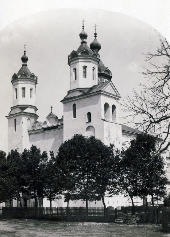 Собор Бориса и Глеба, Новогрудок (Новогрудский район, Беларусь, Гродненская область). архивная фотография, Вид с юга