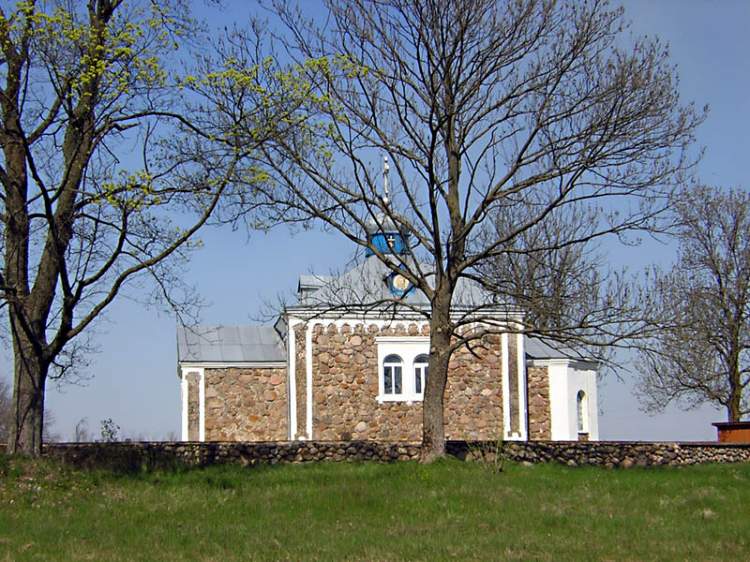 Церковь Покрова Пресвятой Богородицы, Большие Князиковцы (Ивьевский район, Беларусь, Гродненская область). фасады