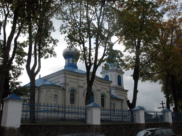 Церковь Георгия Победоносца, Гольшаны (Ошмянский район, Беларусь, Гродненская область). фасады