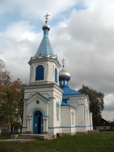 Церковь Георгия Победоносца, Гольшаны (Ошмянский район, Беларусь, Гродненская область). фасады