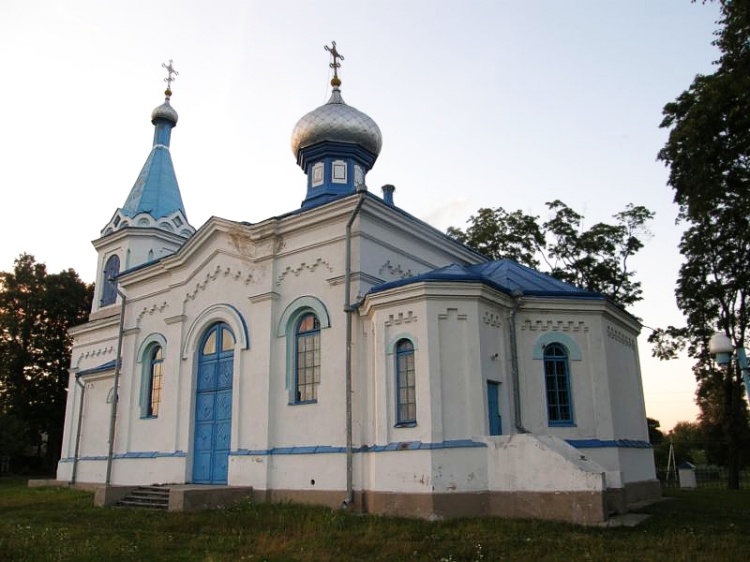 Церковь Георгия Победоносца, Гольшаны (Ошмянский район, Беларусь, Гродненская область). фасады
