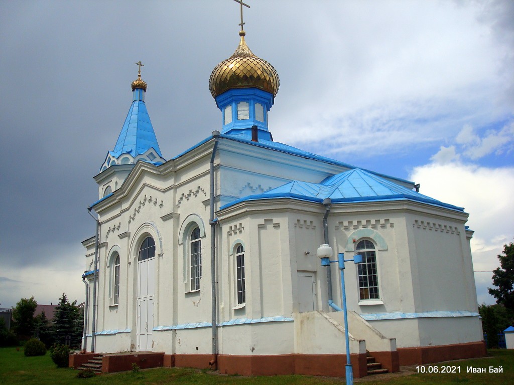 Церковь Георгия Победоносца, Гольшаны (Ошмянский район, Беларусь, Гродненская область). фасады