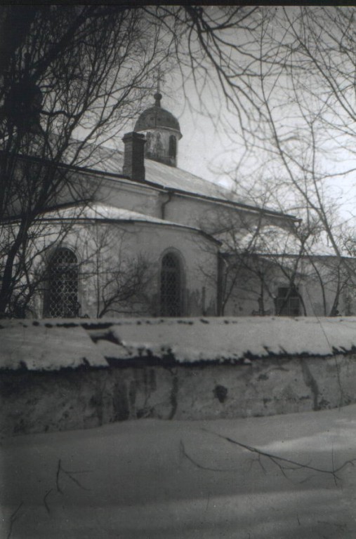 Церковь Михаила Архангела, Михайловский Погост (Островский район, Псковская область). архивная фотография, Из частной коллекции Михаила Мещанинова