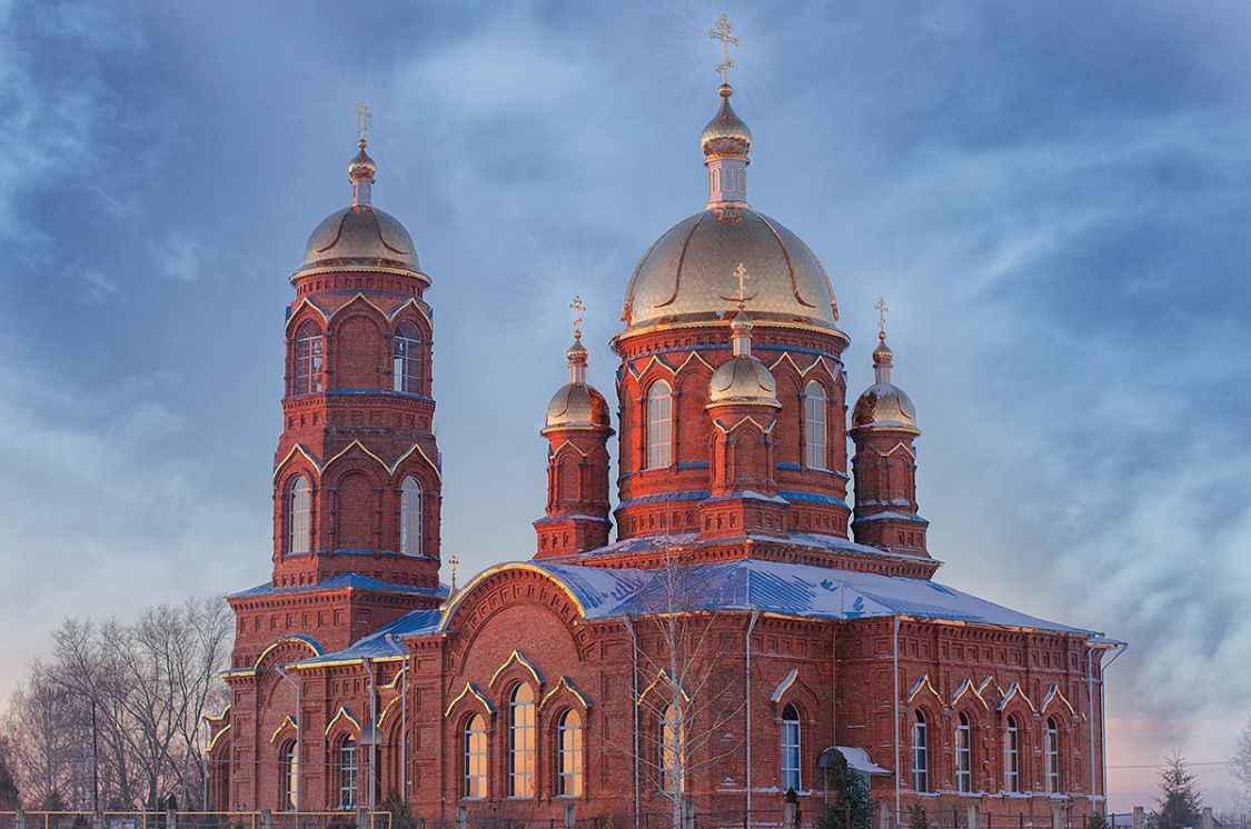 Церковь Казанской иконы Божией Матери, Латное (Семилукский район, Воронежская область). фасады