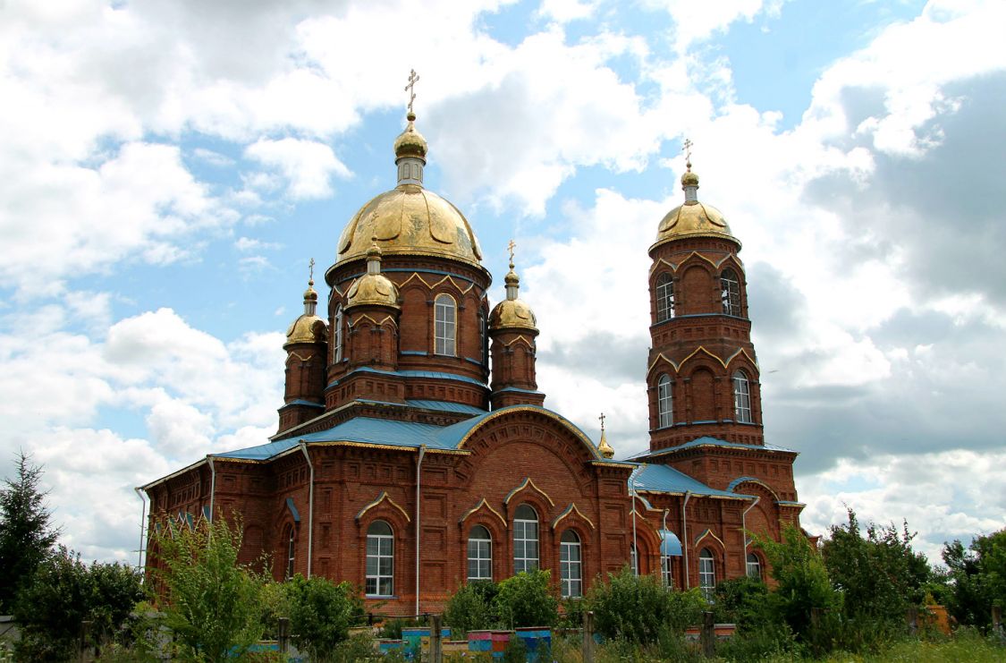 Церковь Казанской иконы Божией Матери, Латное (Семилукский район, Воронежская область). фасады