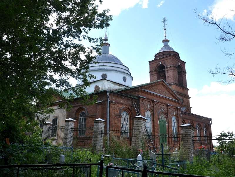 Церковь Покрова Пресвятой Богородицы, Большая Куликовка (Орловский район, Орловская область). фасады