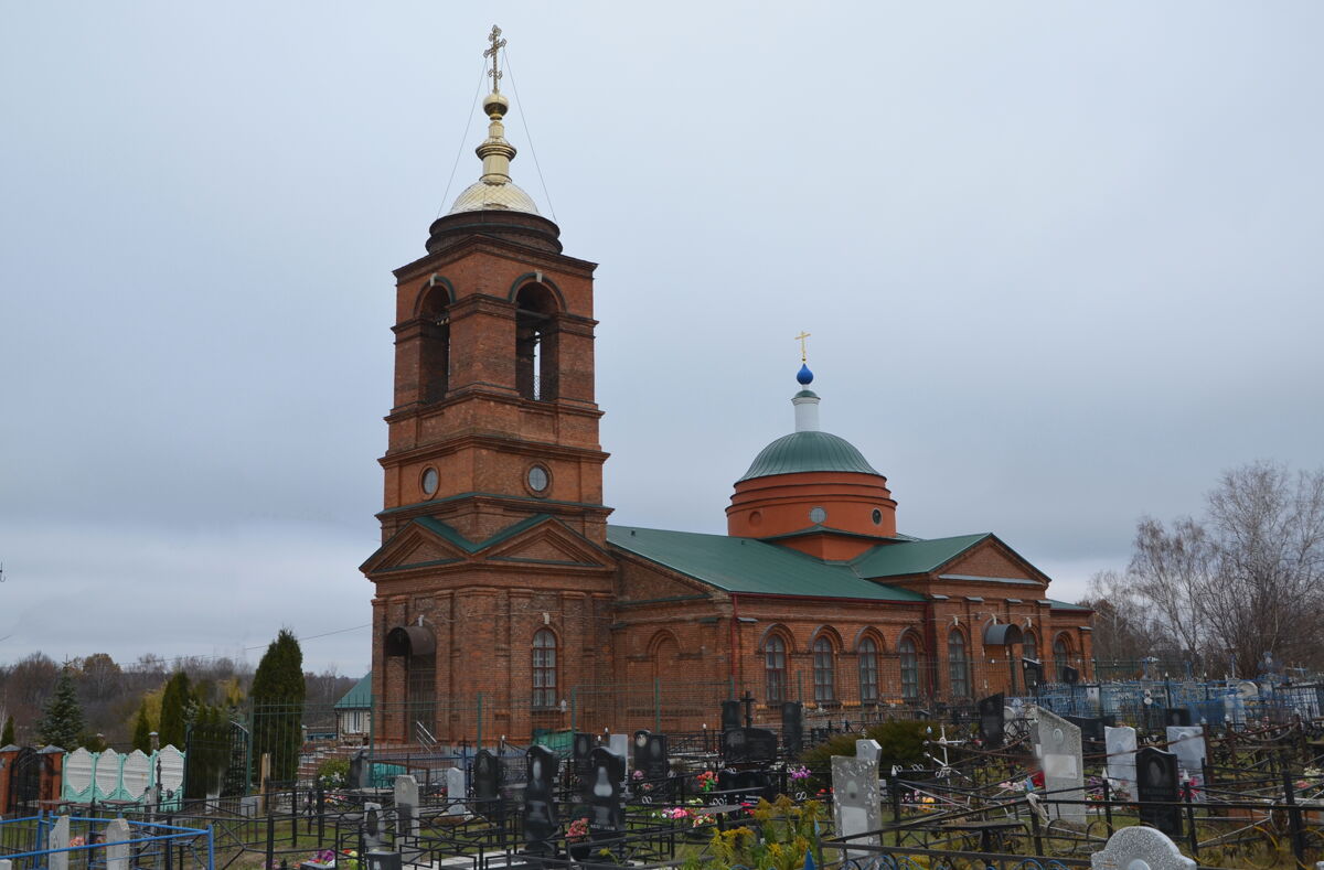 Церковь Покрова Пресвятой Богородицы, Большая Куликовка (Орловский район, Орловская область). фасады