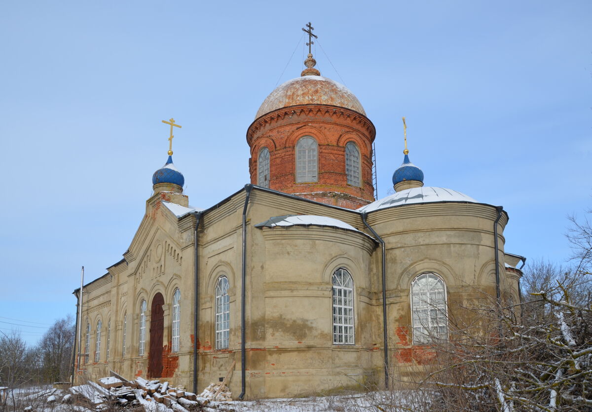 Церковь Николая Чудотворца, Бакланово (Орловский район, Орловская область). фасады