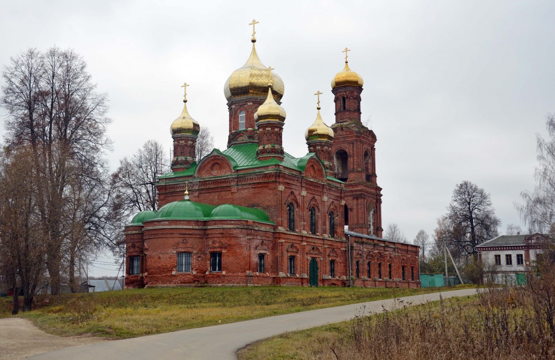 Церковь Всех Святых, Ивановское (Чеховский городской округ, Московская область). фасады