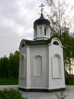 Часовня Георгия Победоносца у мемориала воинской славы, , Чернишня, Жуковский район, Калужская область